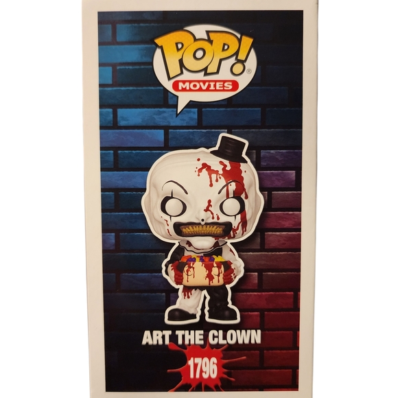 Funko Pop! Terrifier Art the Clown 1796 Horror Figure , New Sealed - Picture 4 of 4